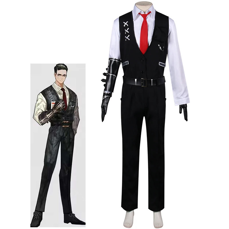 Cosplay Prop Business - Game Limbus Company Meursault Cosplay Costume
