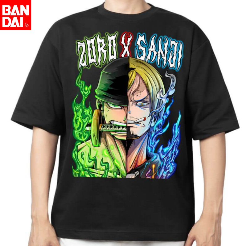 Cosplay Flame Prop - One Piece 2026 Men Cotton Tshirt