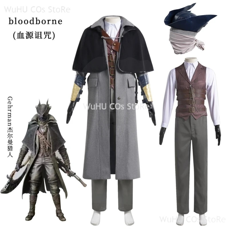 Game Bloodborne Gehrman Cospla - Bloodborne Cosplay Prop review and price
