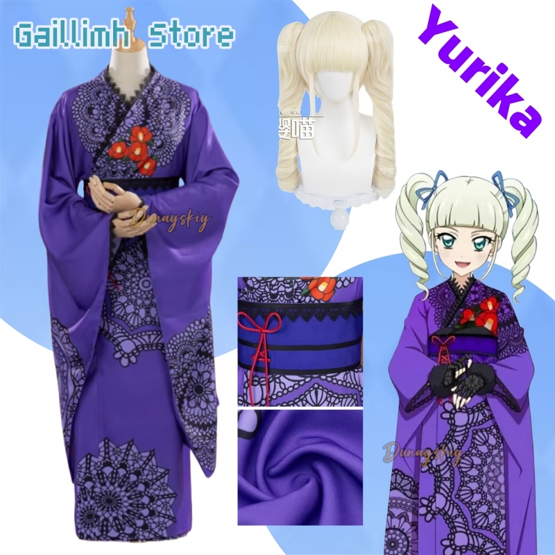 Aikatsu! Yurika Toudou Yukata  - Free Cosplay Prop Patterns review and price