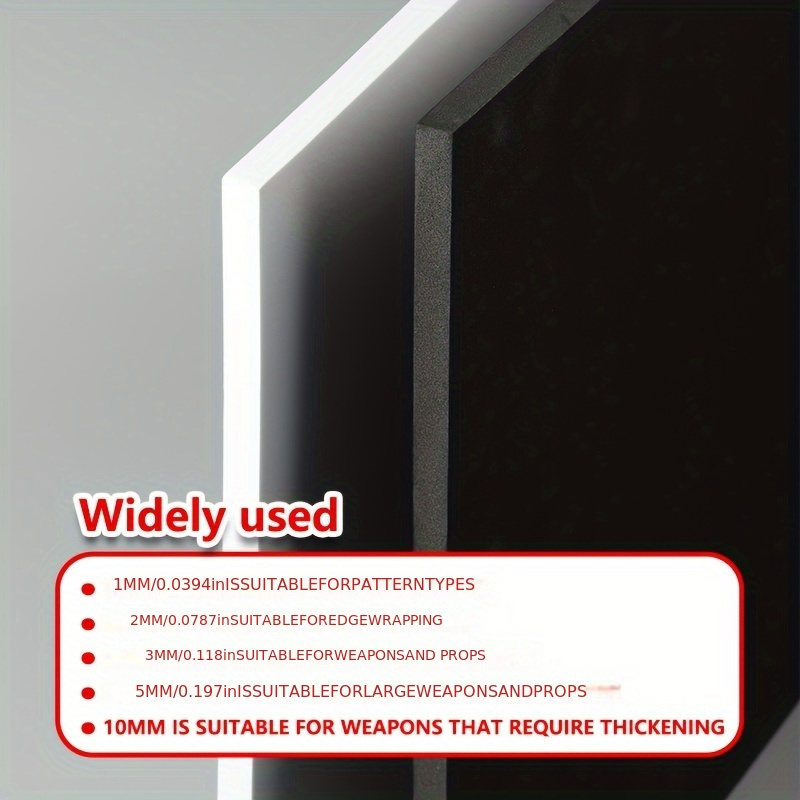 EVA Foam Board 14x39 Inch, 3mm - Cosplay Prop Foam Board review and price