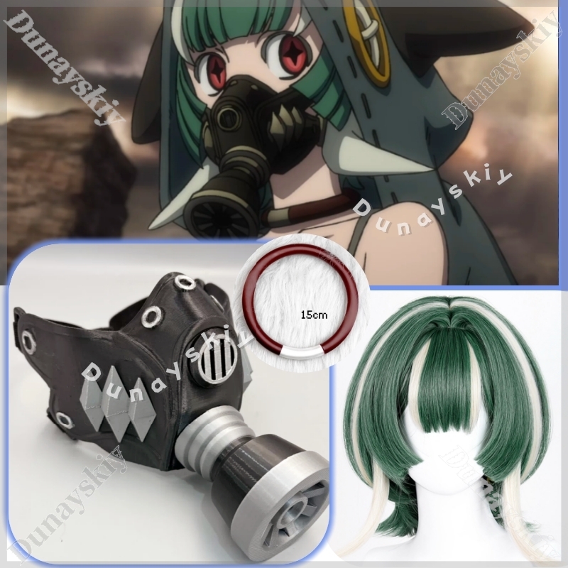 Guita Cyberpunk Gas Mask Green - Cosplay Prop 3D Print review and price