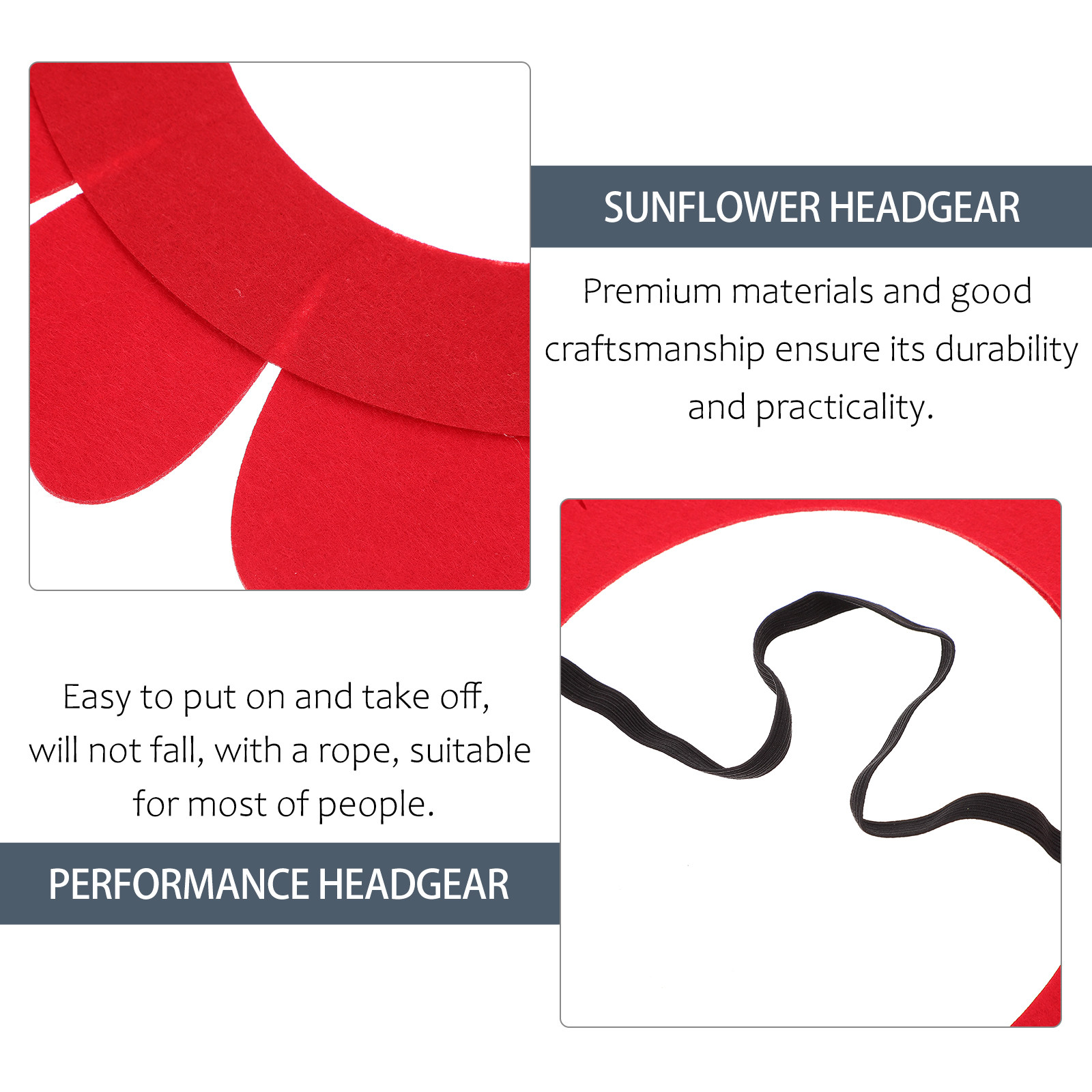 2Pcs Premium Felt Sunflower He - Easy Cosplay Prop review and price