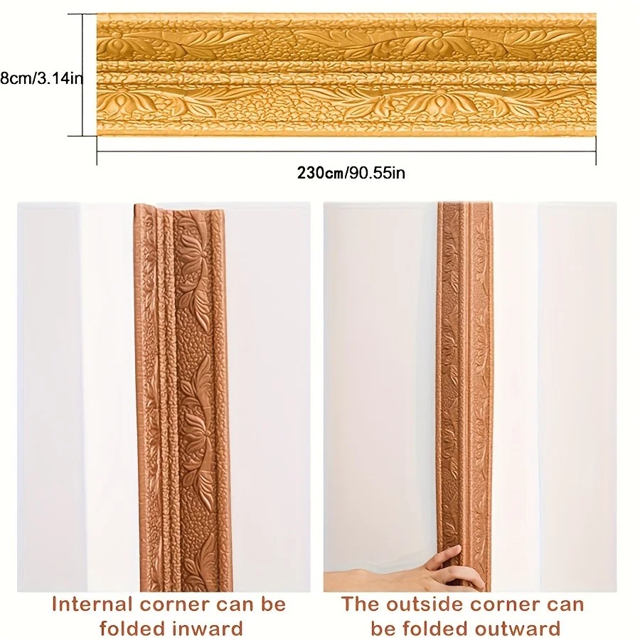 230cm Foam Wall Edge Strip Sti - Craft Foam Roll review and price