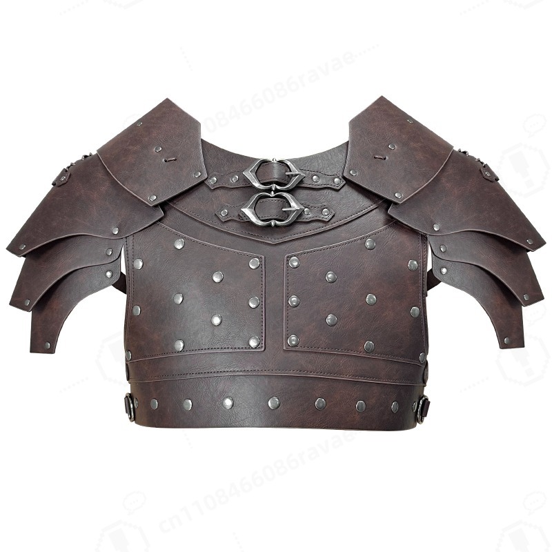Medieval Studded Shoulder Ches - Prop For Cosplay review and price