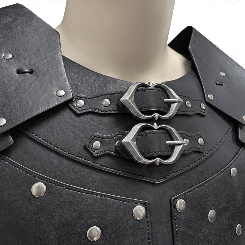 Medieval Studded Shoulder Ches - Prop For Cosplay review and price