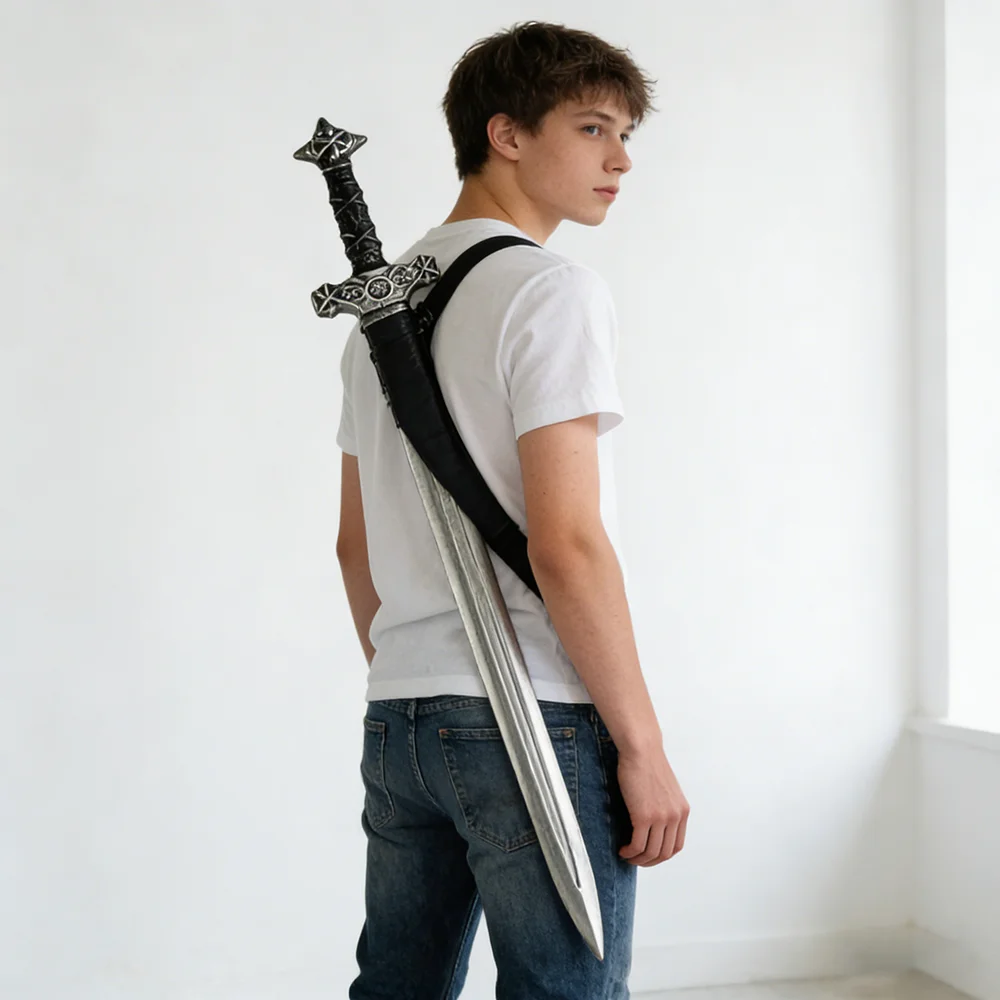 60cm Medieval Knight Sword Ret - Cosplay Prop Dagger review and price