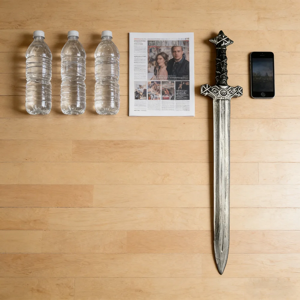 60cm Medieval Knight Sword Ret - Cosplay Prop Dagger review and price