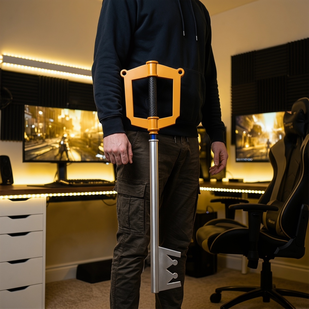33.8inch Kingdom Hearts Sora K - Keyblade Cosplay Prop review and price