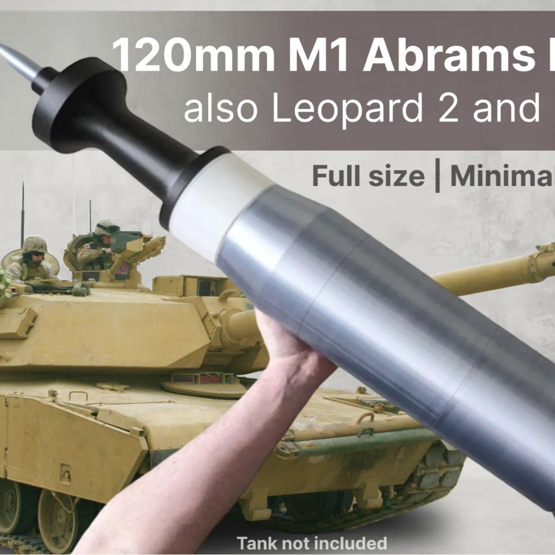 3D Printed 120mm APFSDS Assemb - Cosplay Prop Display review and price