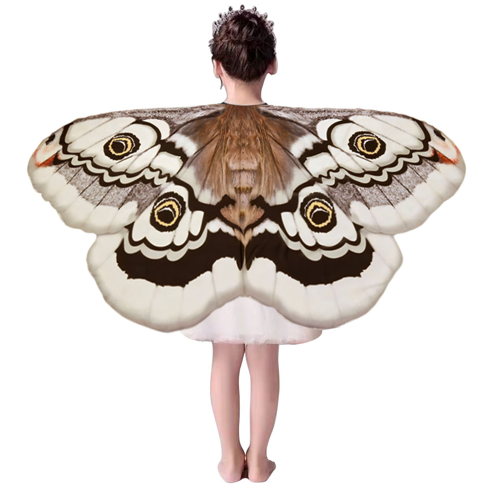 Kids Moth Wings Cape  Butterfl - Cosplay Floating Prop review and price