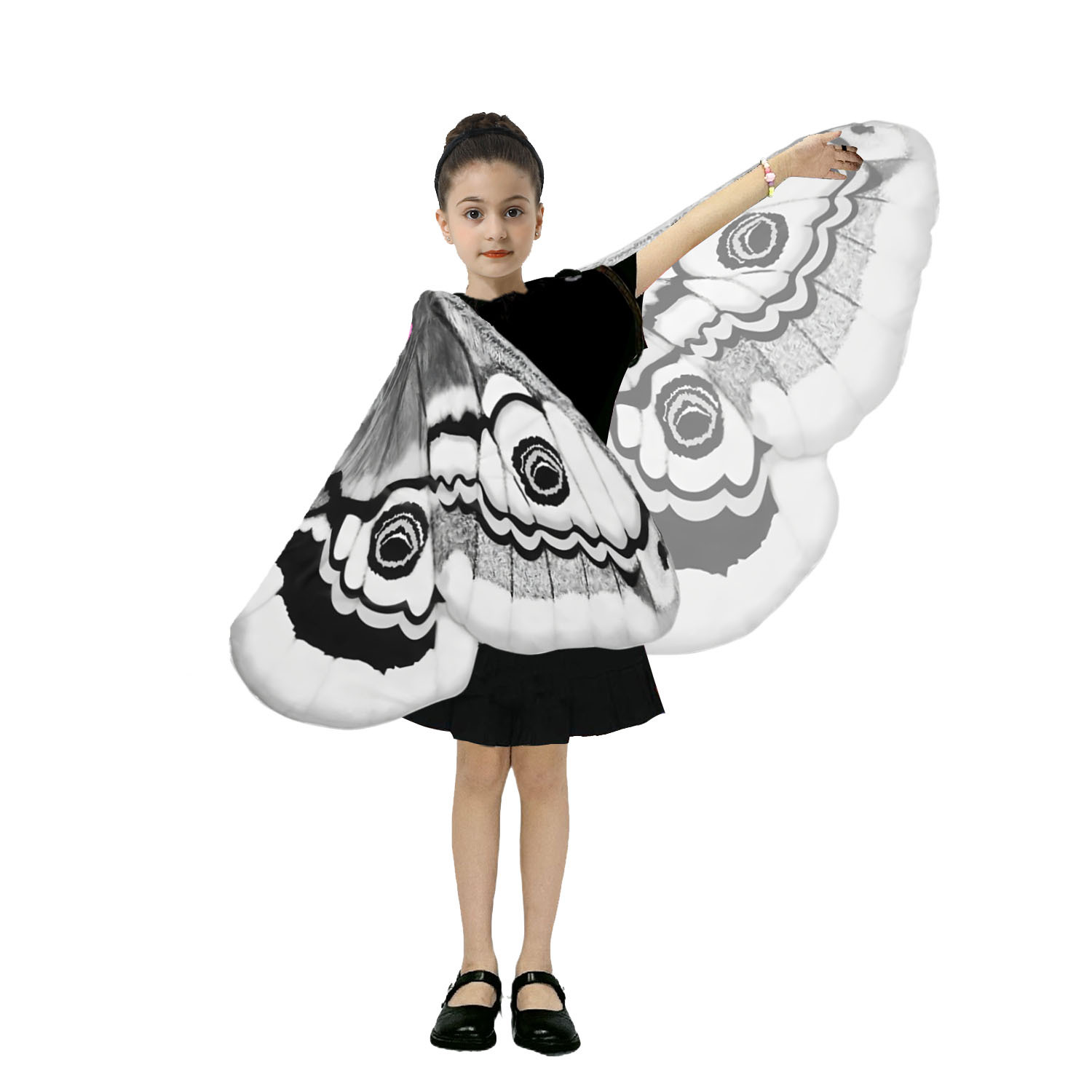 Kids Moth Wings Cape  Butterfl - Cosplay Floating Prop review and price