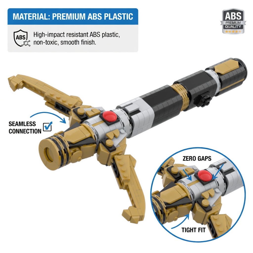 Sci-Fi Energy Sword Hilt MOC B - Cosplay Prop Building review and price
