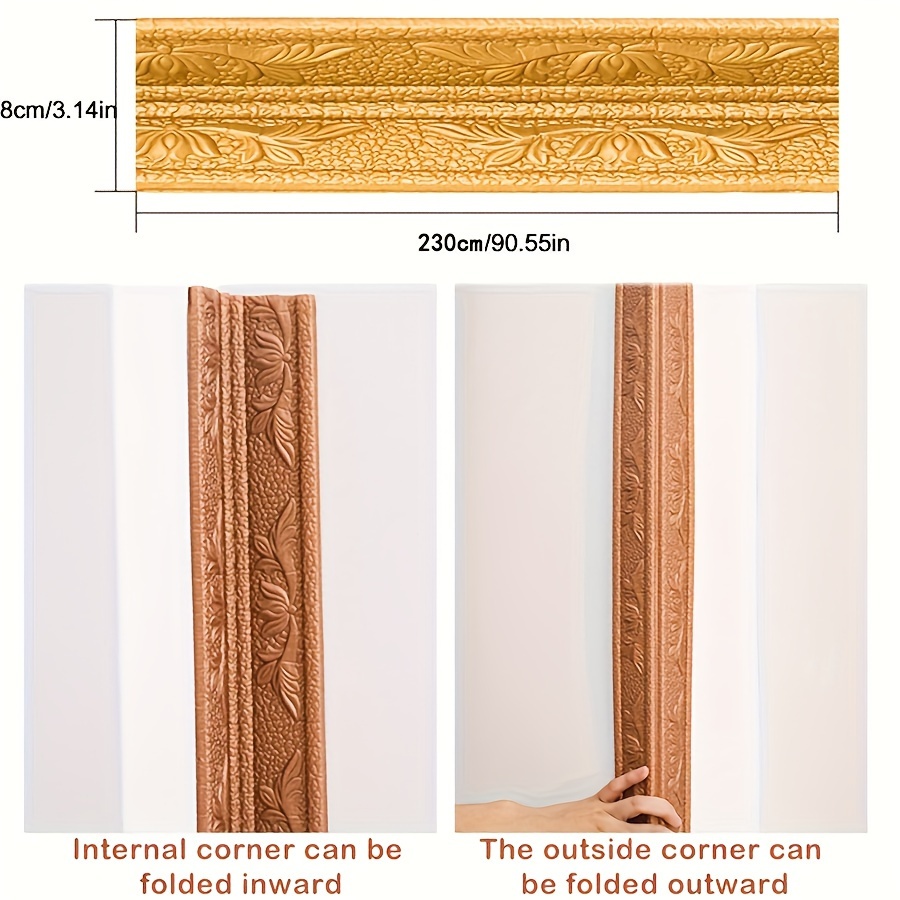 230cm Foam Wall Edge Strip Sti - Craft Foam Roll review and price